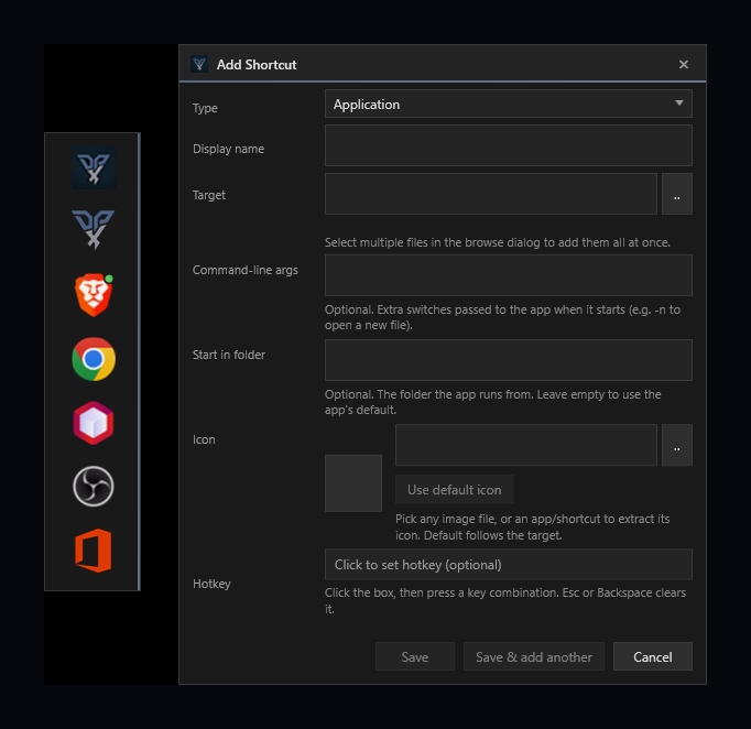 DPX AppDock - Dock with shortcuts